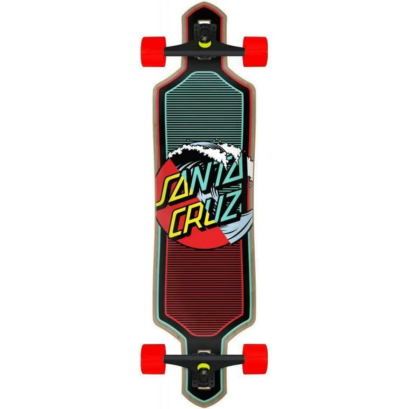 Santa Cruz Drop Thru Wave Dot Splice 36in Longboard SANTA CRUZ