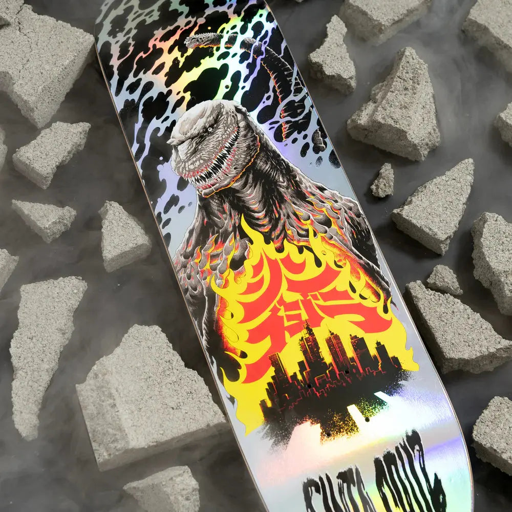 Santa Cruz Godzilla Shin Knox Firepit 8.5 Decks SANTA CRUZ