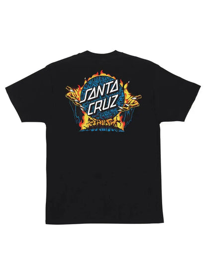 Santa Cruz Knox Firepit Dot Tee SANTA CRUZ