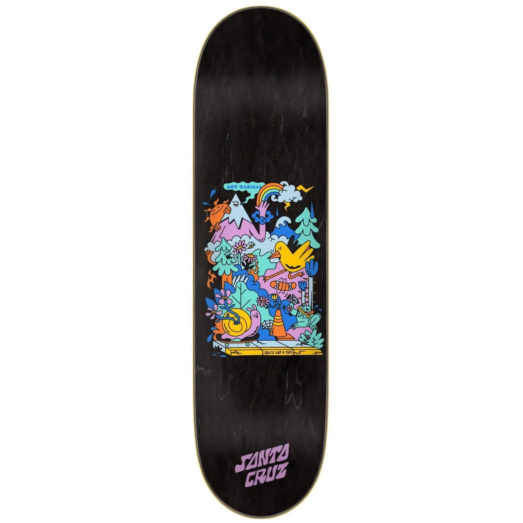 Santa Cruz Skate Like A Girl 8.0 Skateboard SANTA CRUZ