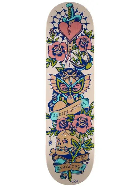 Santa Cruz Sommer Tattooed 8.25 Pro Deck SANTA CRUZ