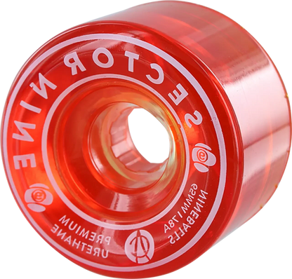 Sector 9 Nine Ball 65mm 78A Wheels - Red SECTOR 9