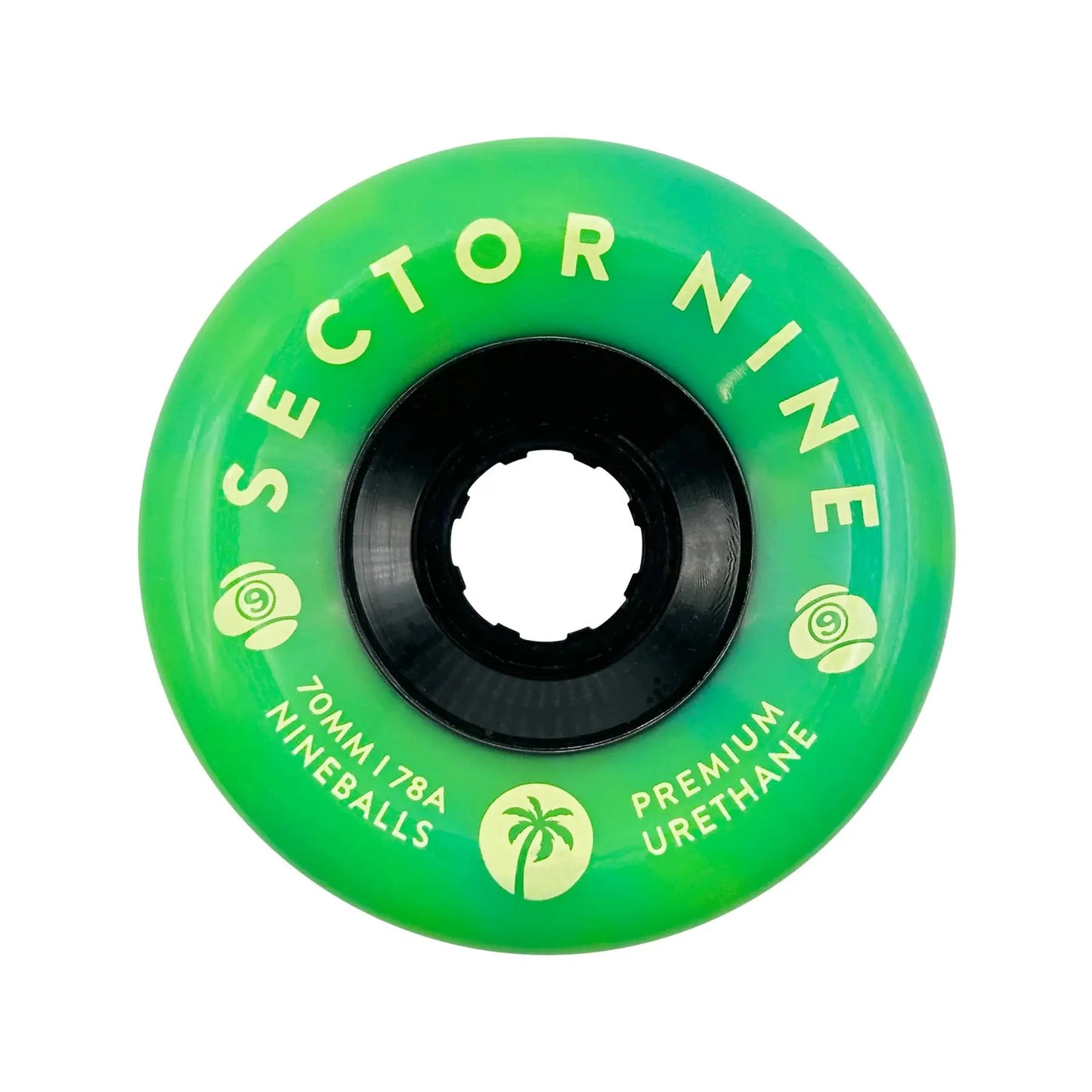 Sector 9 Nine Ball Green Goblin 70mm Wheels SECTOR 9