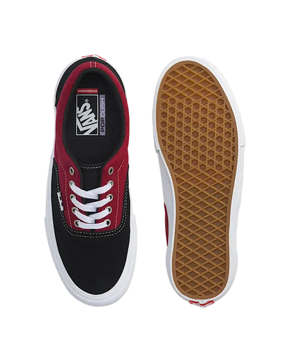 Skate Era Skate Shoes - Black/Red vans