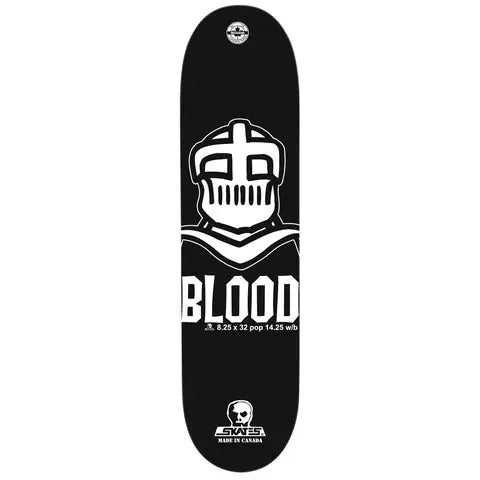 Skull Barge Blood 8.25 Skate Deck SKULL