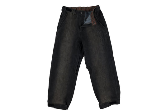 Souvenir 3 Ply Denim Pant - Black Souvenir