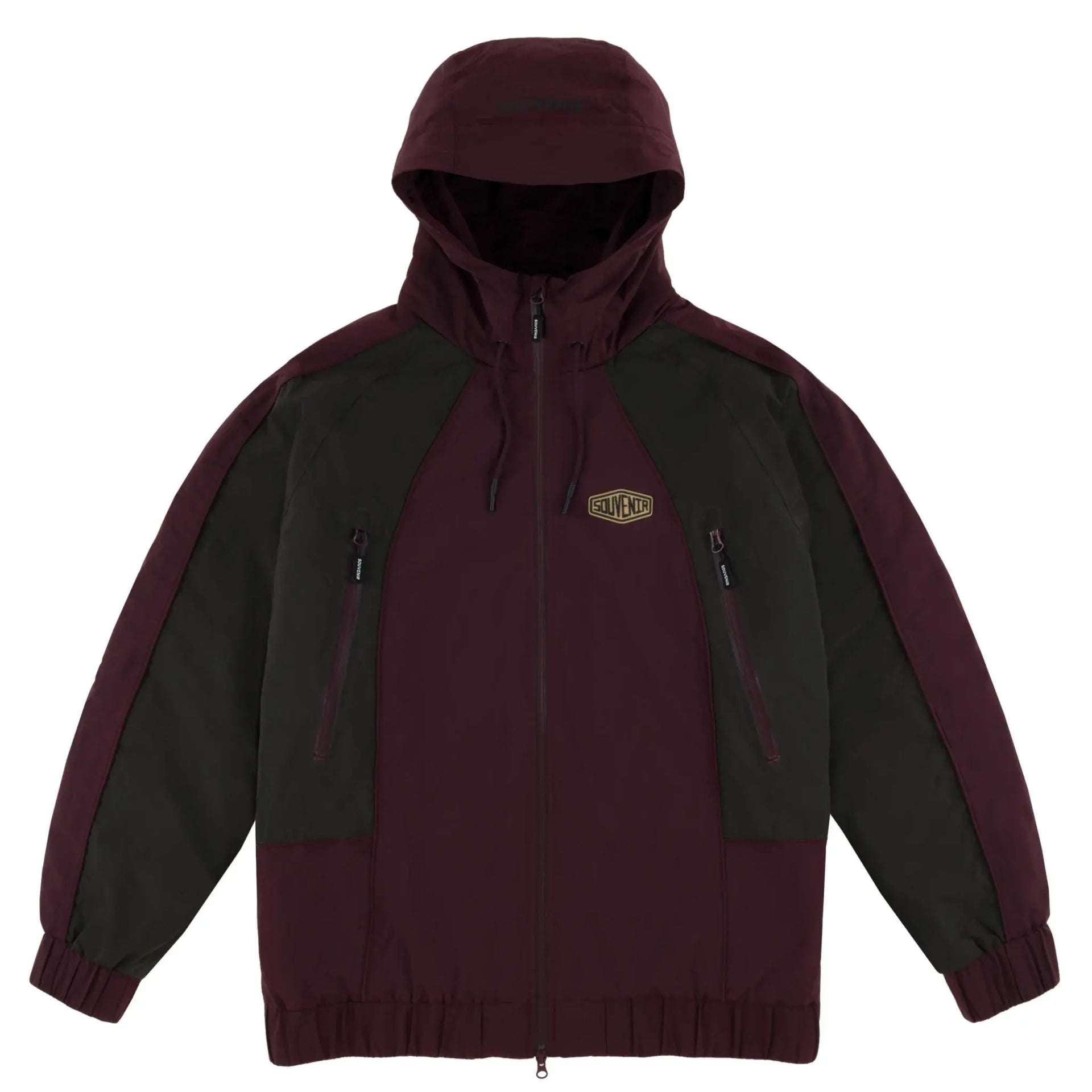 Souvenir Insulated Track Jacket - Oxblood – Boardomshop