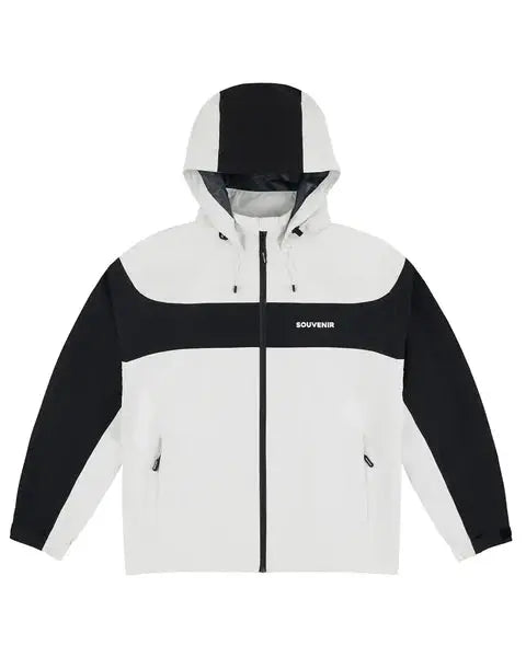 Souvenir Recession Jacket - Marshmallow Black Souvenir