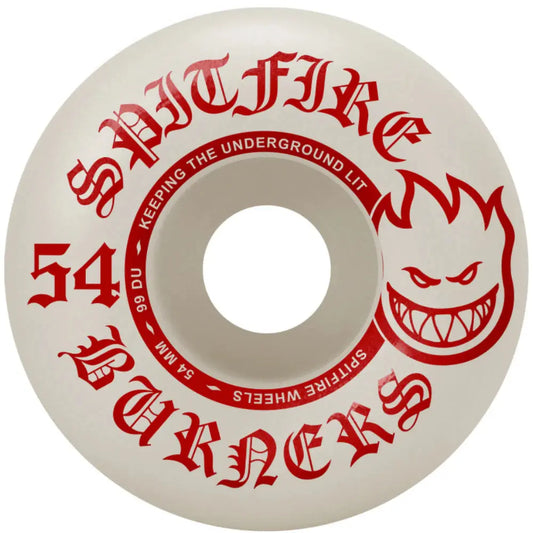 Spitfire 99 DU Burners Bighead Wheels White SPITFIRE
