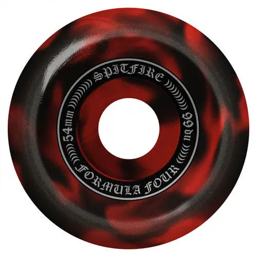 Spitfire F4 99 OG Classics 54mm - Black/Red Swirl SPITFIRE