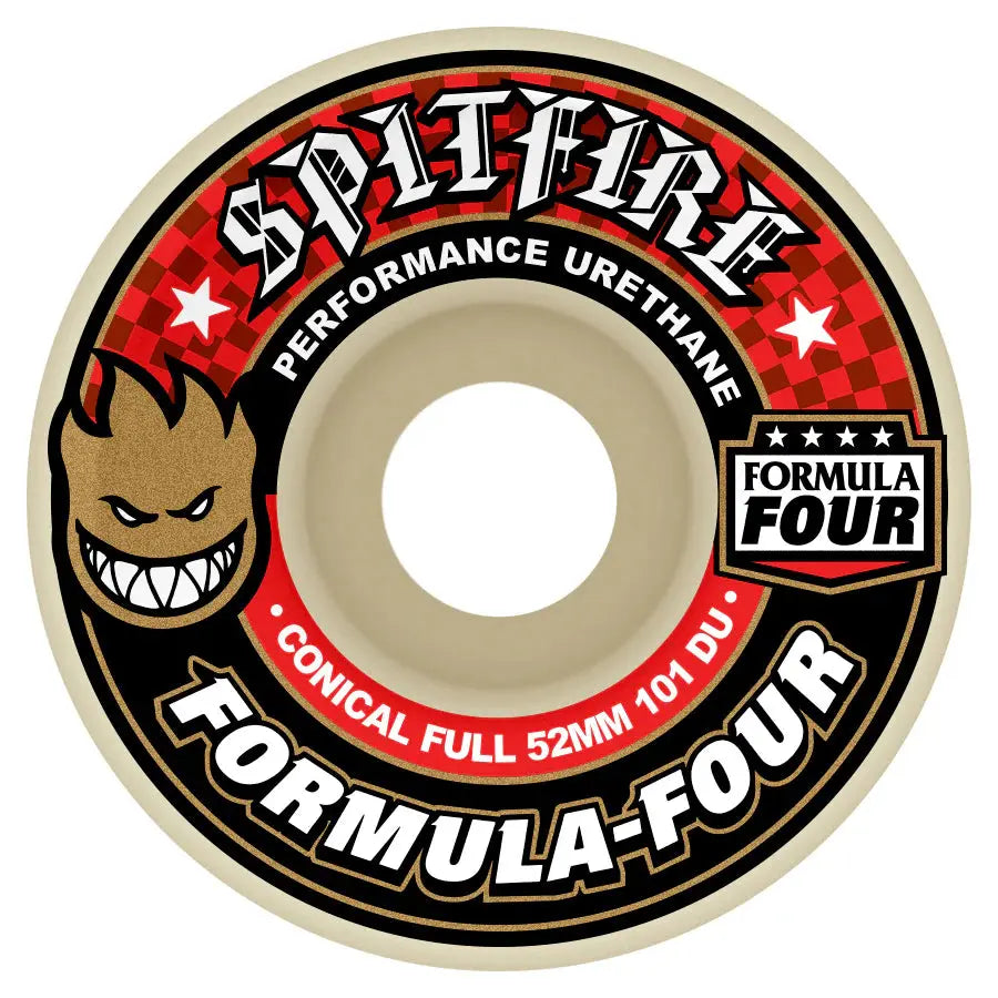 Spitfire F4 Conical Full 52mm 101D Wheels SPITFIRE