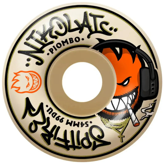 Spitfire F4 Nikolai Pro Edition Classic 54mm Wheels SPITFIRE