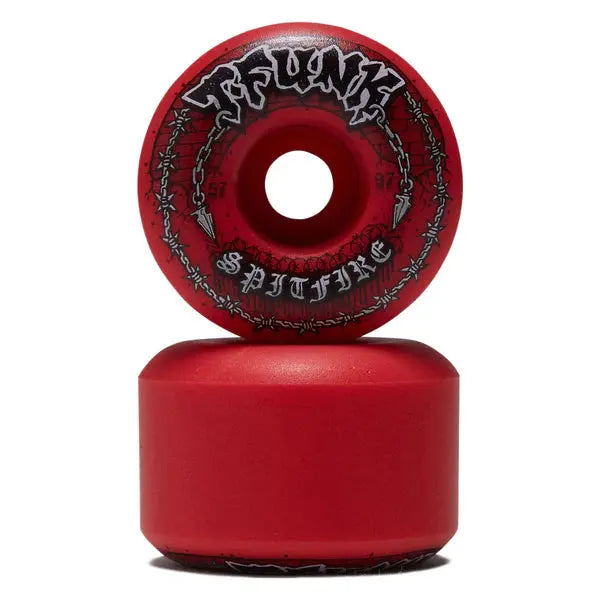 Spitfire T-Funk Raw F4 97 Radial Full 57mm Wheels SPITFIRE