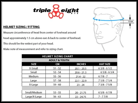 [TRI23N00400-TEAL] TRIPLE 8 SWEATSAVER HELMET TRIPLE 8