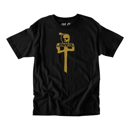 Rds X Skull Skates Tee - Black/Tarsands RDS