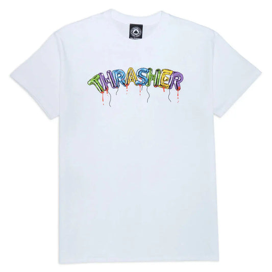 Thrasher Balloons  Tee -Black THRASHER