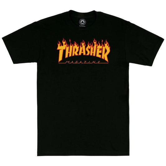 Thrasher Flame Logo Tee THRASHER