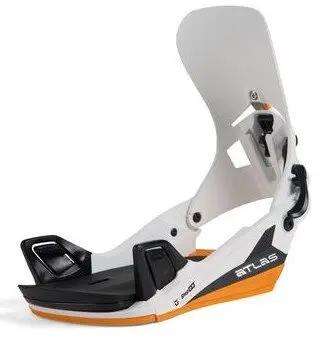 Union Atlas Step On Bindings 2026 - White/Orange UNION