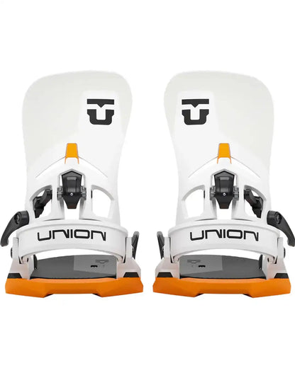 Union Atlas Step On Bindings 2026 - White/Orange UNION