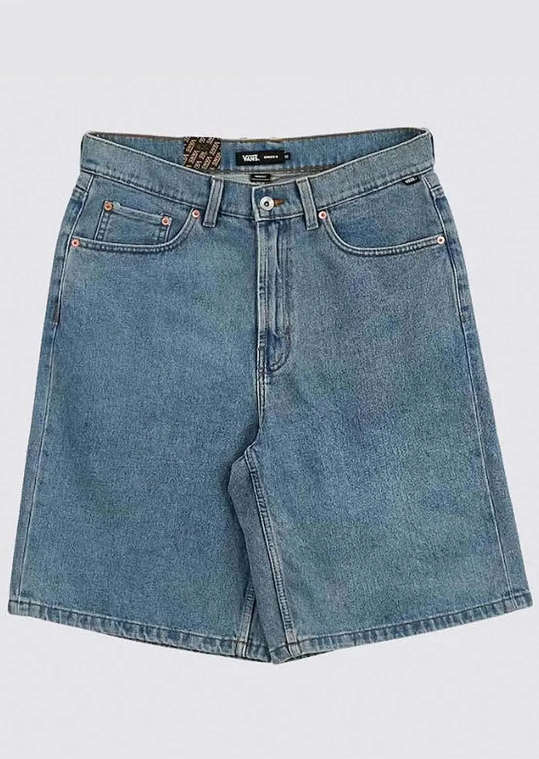Van Check-5 Baggy Denim Shorts vans