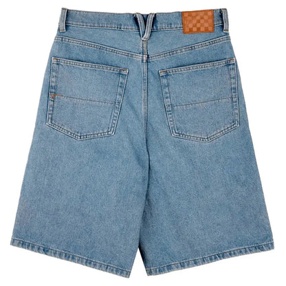 Van Check-5 Baggy Denim Shorts vans