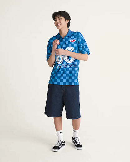 Van Check-5 Baggy Denim Shorts vans