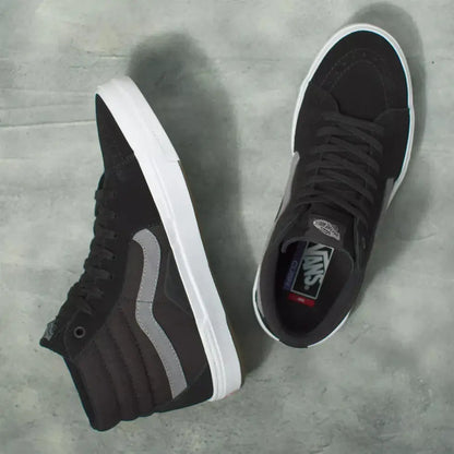 Vans BMX Sk8-Hi Shoes - Black/White/Grey VANS