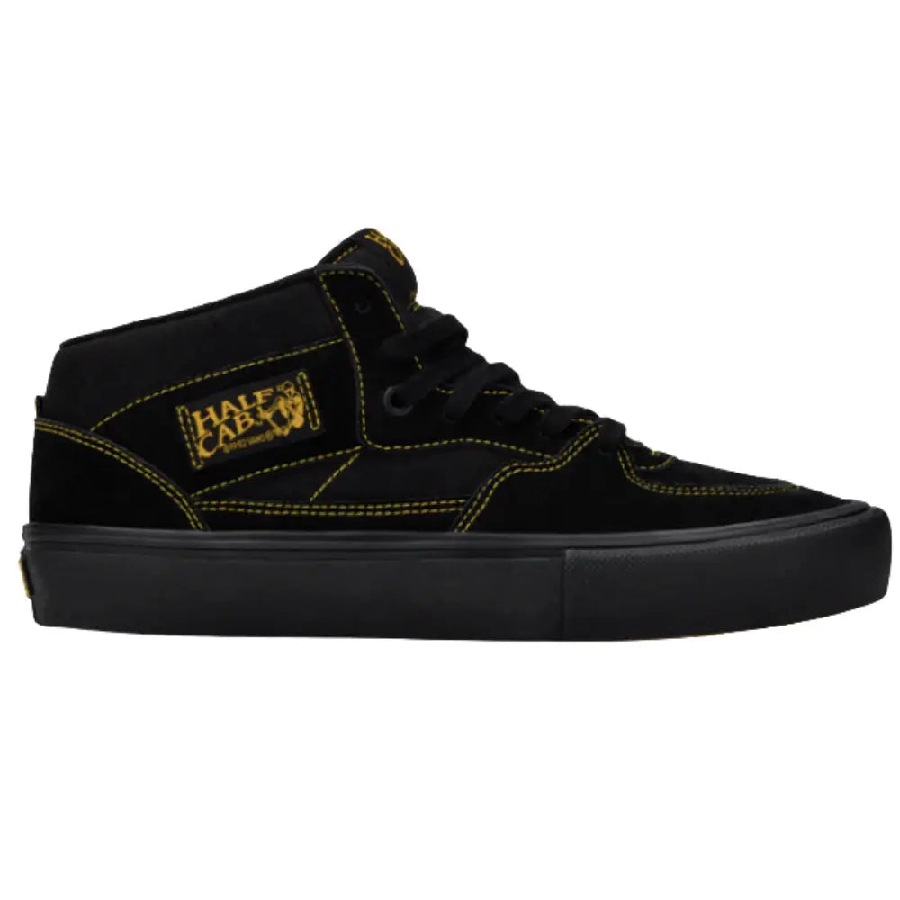 Vans Half Cab Shoes - Black/Mustard VANS