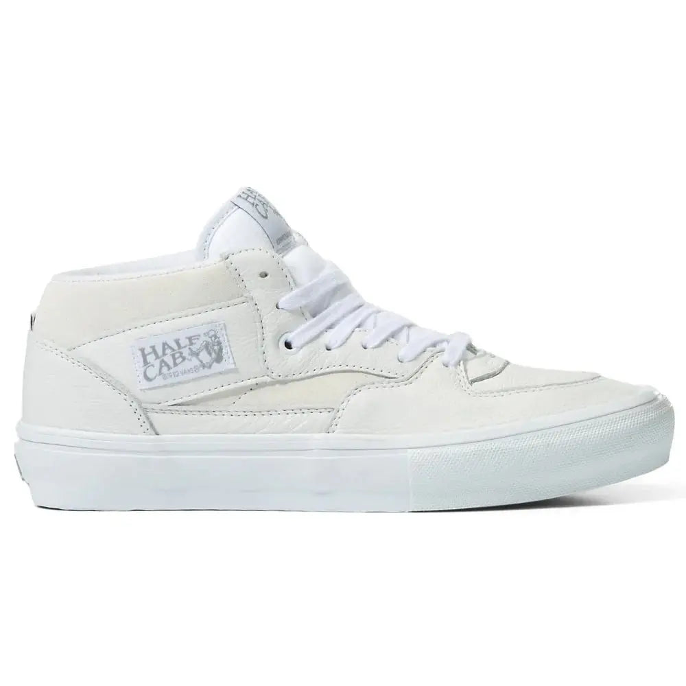 Vans Skate Half Cab Shoes - White VANS