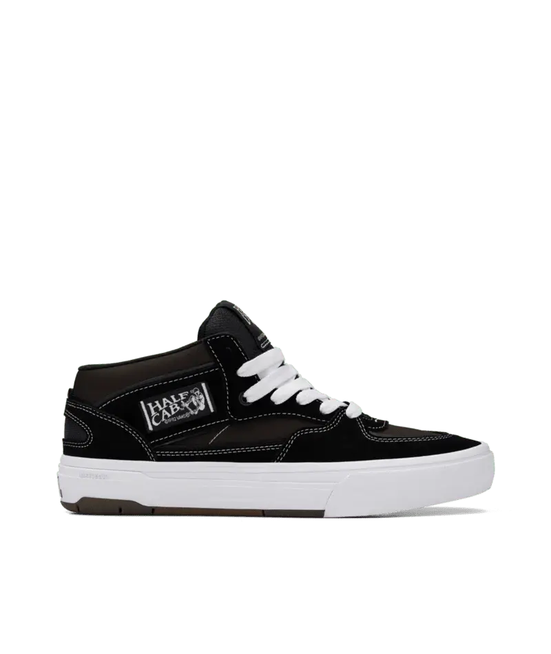 Vans Skate Half Cab Wafflecup Shoes - Black/Wht vans