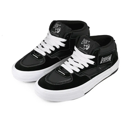 Vans Skate Half Cab Wafflecup Shoes - Black/Wht vans