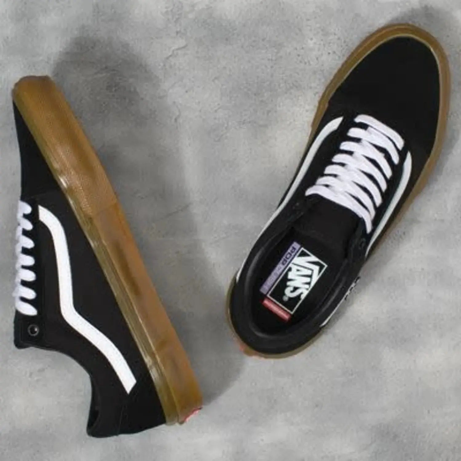 Vans Skate Old Skool - Black/Gum vans