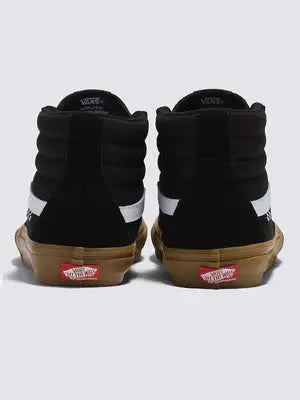 Vans Skate Sk8-Hi Shoes - Black/Gum VANS