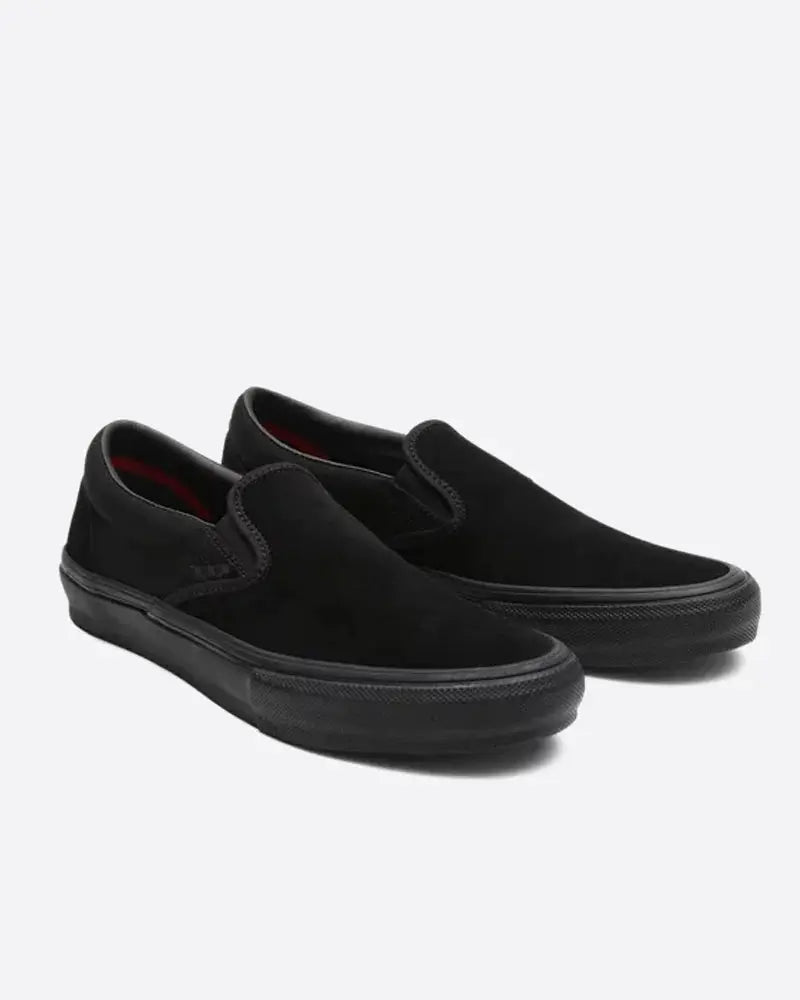 Vans Skate Slip-On Shoes Black/Black VANS