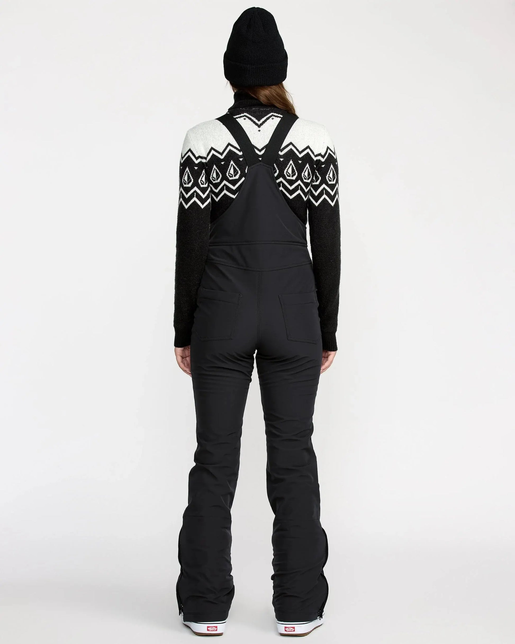 Volcom Battle Stretch Bib Snow Pants - Black Volcom