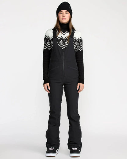 Volcom Battle Stretch Bib Snow Pants - Black Volcom