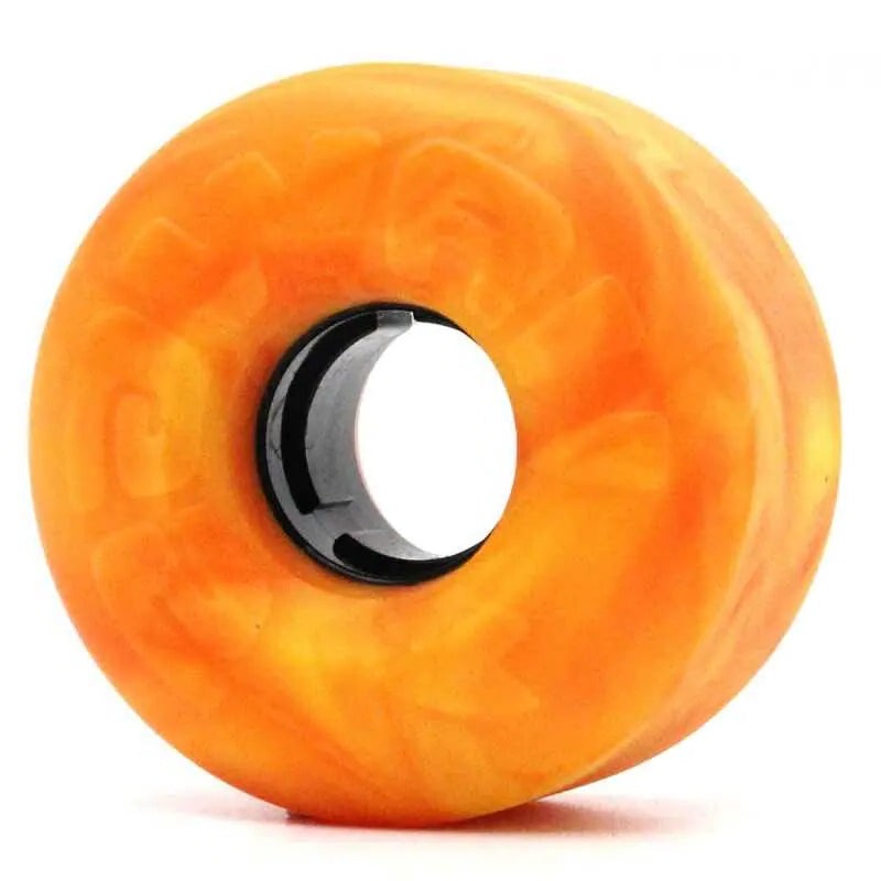 Hawgs EZ Slide 60mm Wheels - Orange/White HAWGS