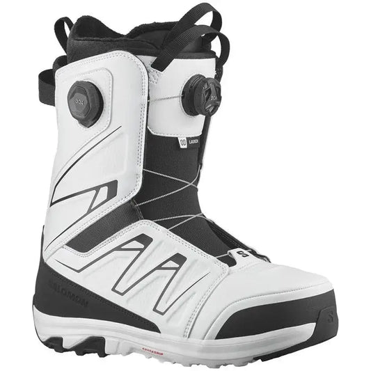 Salomon Launch Boa SJ Snowboard Boots - Black/White SALOMON