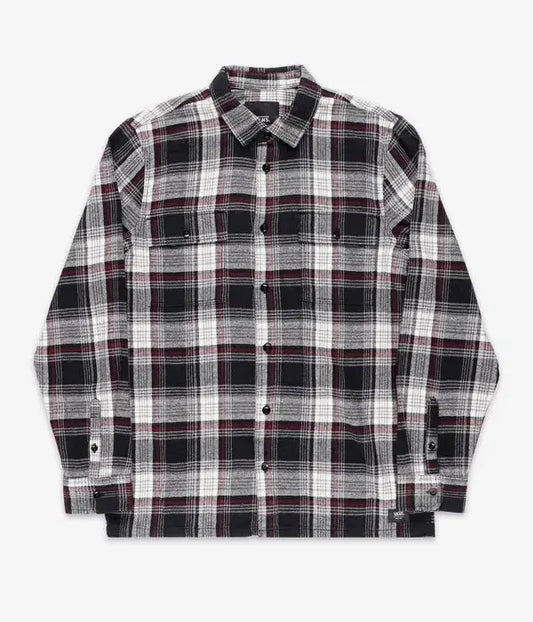 Vans Helleson LS Shirt - Blk/Wht VANS