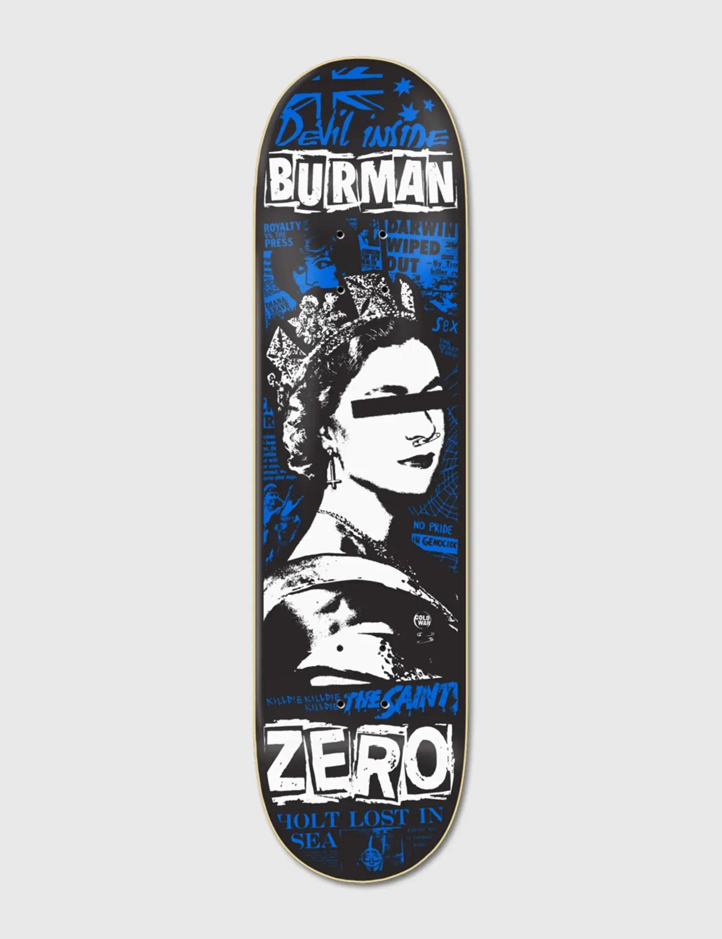 Zero Burman Queen 8.25 Skate Deck ZERO
