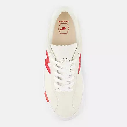スケートシューズ スエード NewBalance Numeric 22 White/Red New Balance Numeric 22 Shoes - White/red – Boardomshop