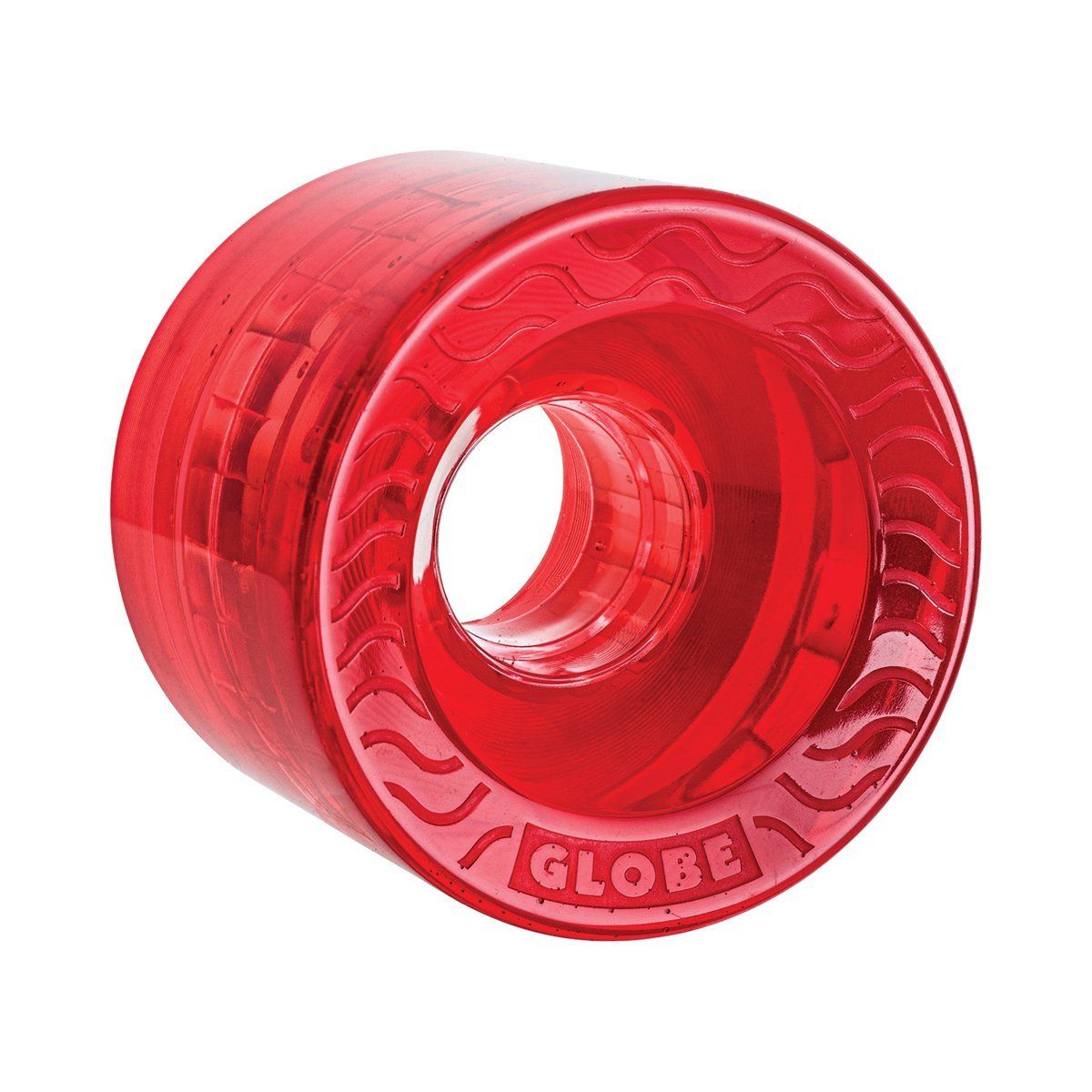 [10125041-58MM-CLRRED] GLOBE RETRO FLEX CRUISER 58mm WHEELS GLOBE