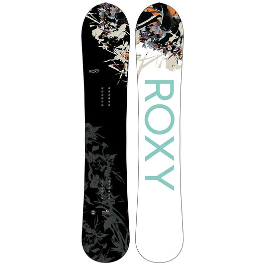 roxy canada snowboards Raina LTD Snowboard Roxys dreamy Hybrid C2 profile has a soft Roxy The Source Snowboard
