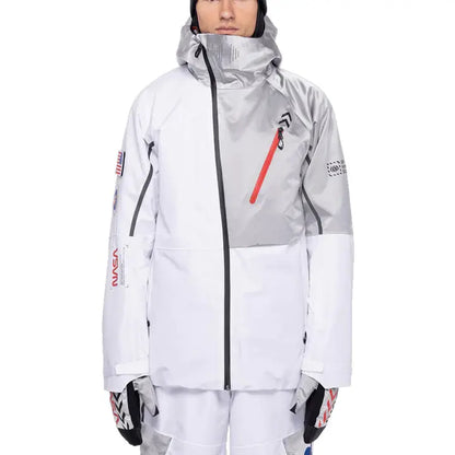 686 Exploration Thermagraph Jacket - White/Blk 686