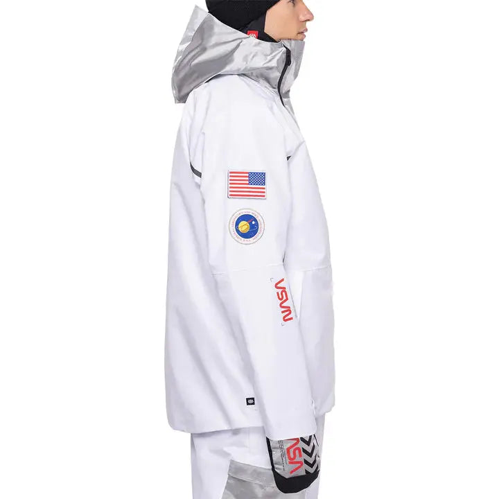 686 Exploration Thermagraph Jacket - White/Blk 686