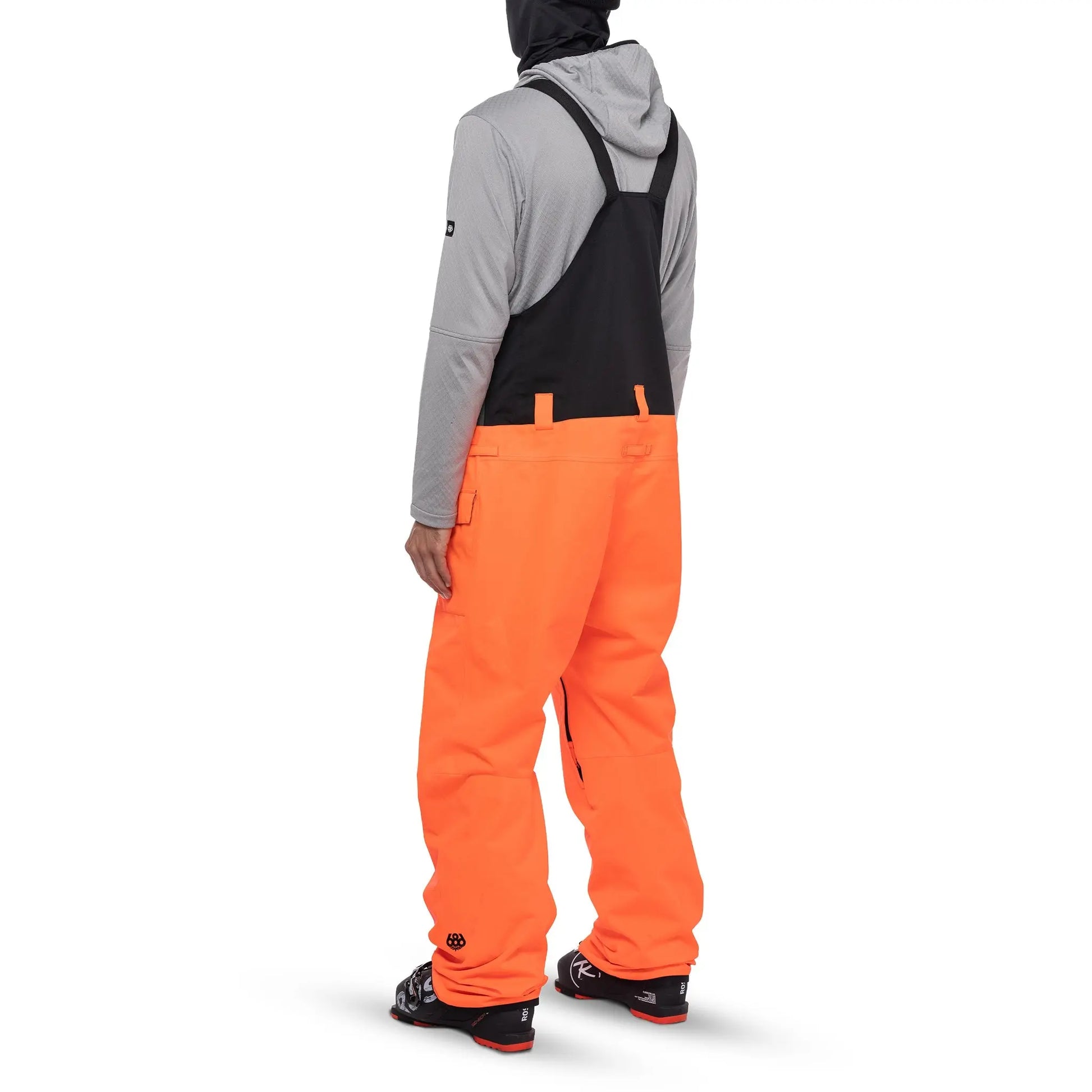 686 Frontier Shell Bib Snow Pants - Orange 686