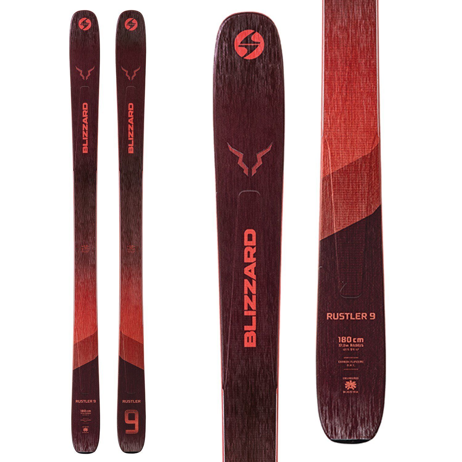 BLIZZARD RUSTLER 9 FREERIDE MEN SKIS