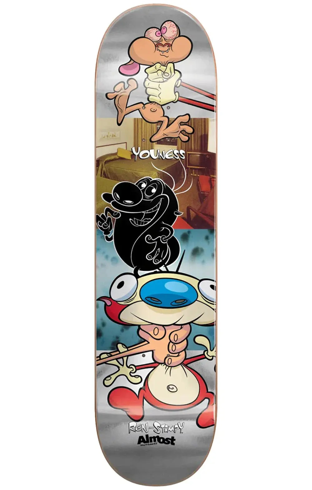 Almost Youness Ren & Stimpy Room Mate R7 8.25 Deck ALMOST