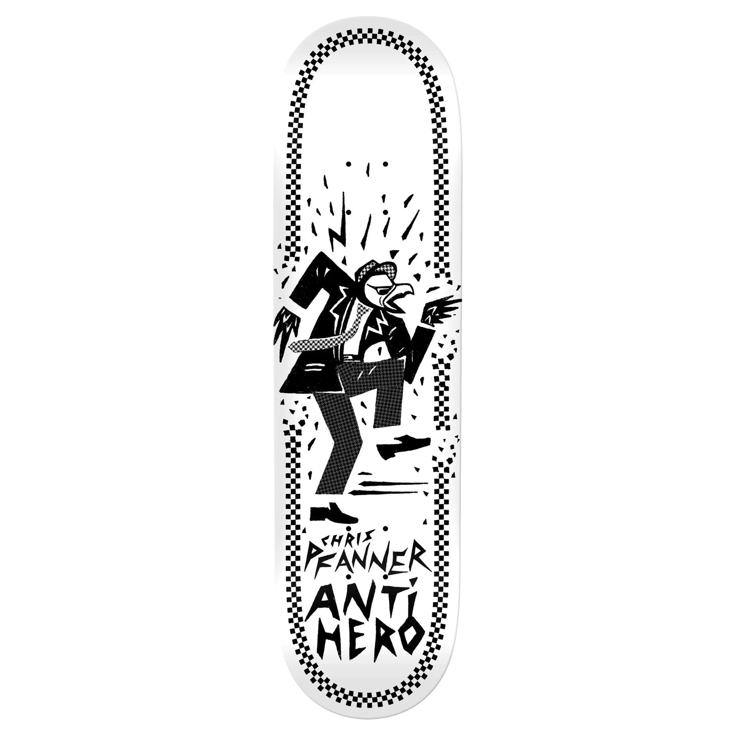 Anti Hero Pfanner Rude Bwoys 8.25 Skateboard Deck ANTI HERO