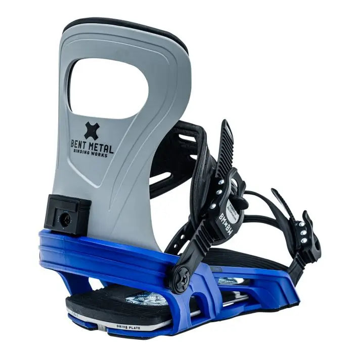 Bent Metal Joint Snowboard Bindings - Blue BENT METAL